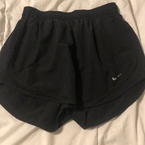 Black Nike shorts. Size medium.